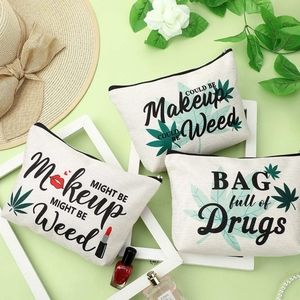 3 large make up bags